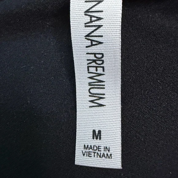 Zenana Premium Black Open Front Cardigan Womens Medium Duster Pocket - Picture 5 of 7